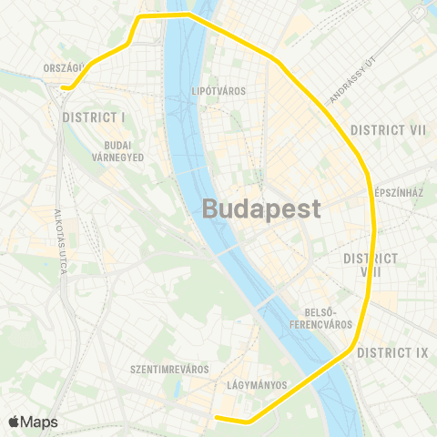 BKK Széll Kálmán Tér M / Újbuda-Központ M map