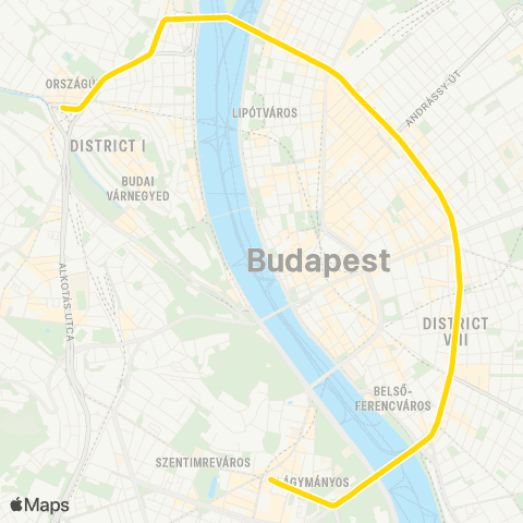BKK Széll Kálmán Tér M / Móricz Zsigmond Körtér M map