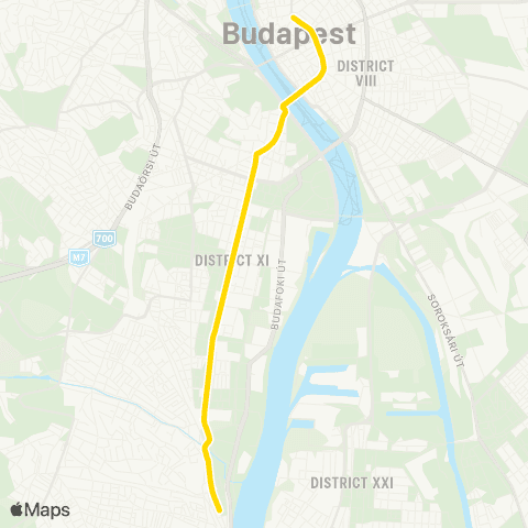 BKK Deák Ferenc Tér M / Városház Tér map
