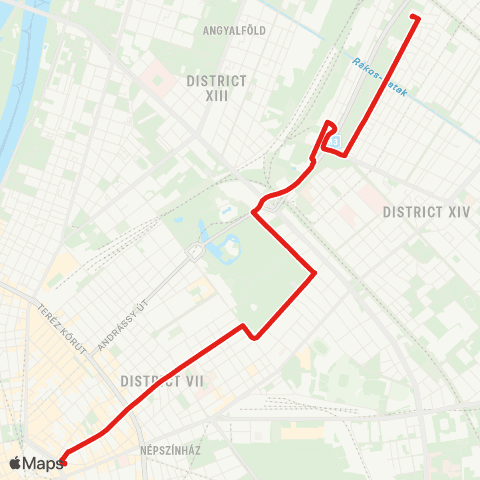 BKK Károly Körút (Astoria M) / Csáktornya Park map