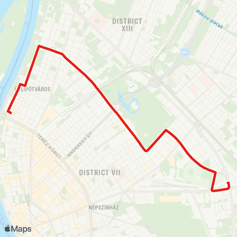 BKK Jászai Mari Tér / Puskás Ferenc Stadion M map