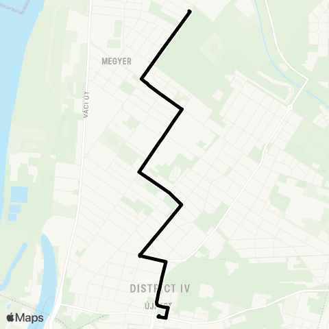 BKK Újpest-Központ M / Megyer, Szondi Utca map