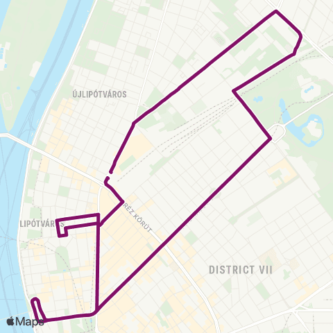 BKK Nyugati Pályaudvar M / Nyugati Pályaudvar M map