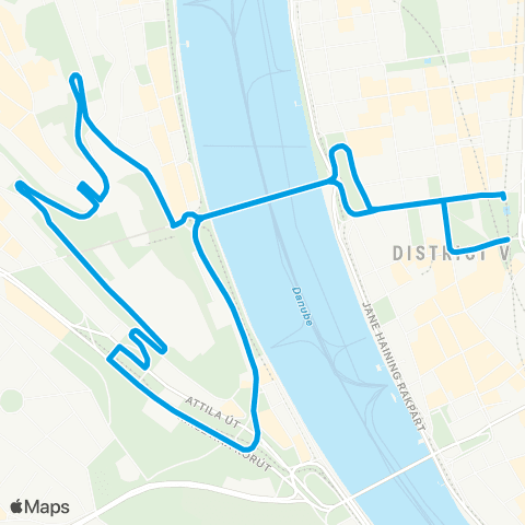 BKK Deák Ferenc Tér M / Deák Ferenc Tér M map