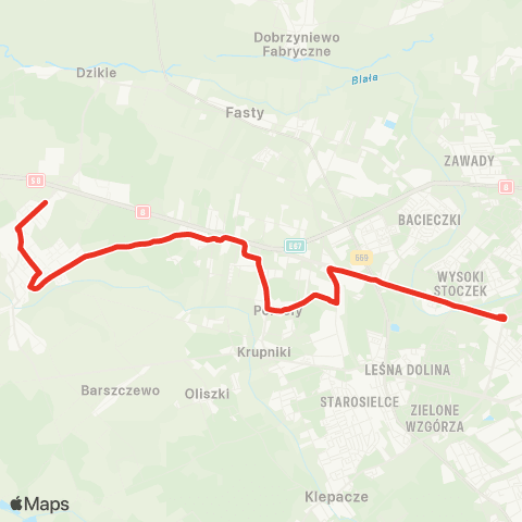 Białostocka Komunikacja Miejska  map