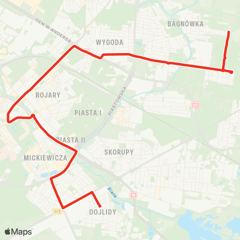 Białostocka Komunikacja Miejska  map