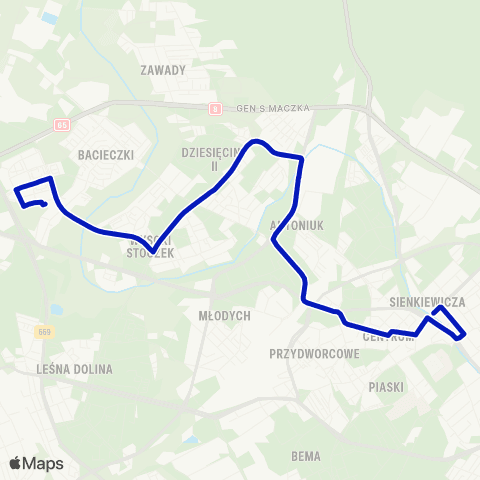 Białostocka Komunikacja Miejska  map