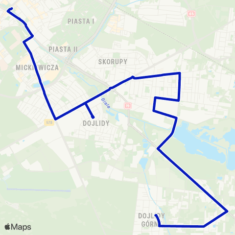 Białostocka Komunikacja Miejska  map