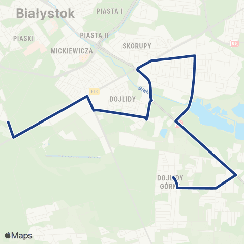 Białostocka Komunikacja Miejska  map