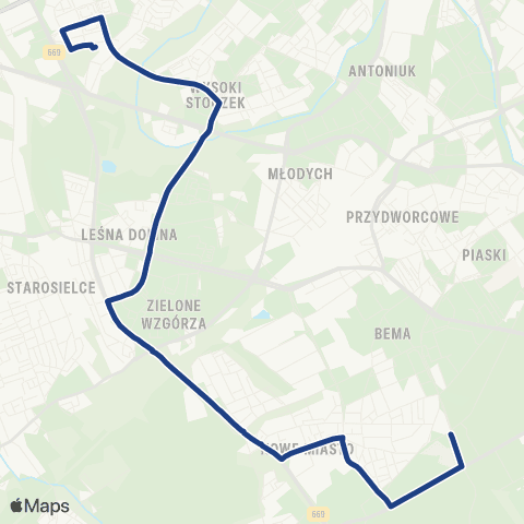 Białostocka Komunikacja Miejska  map