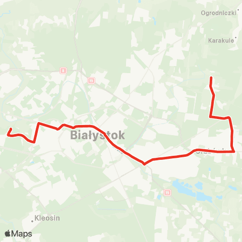 Białostocka Komunikacja Miejska  map