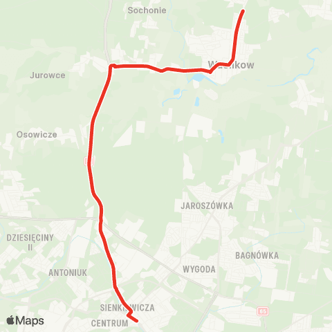 Białostocka Komunikacja Miejska  map
