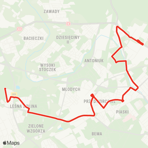 Białostocka Komunikacja Miejska  map