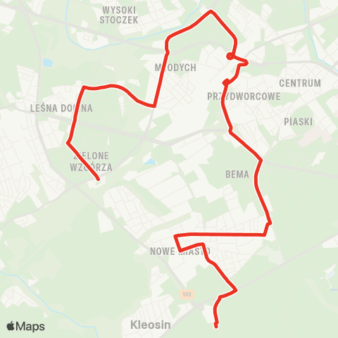 Białostocka Komunikacja Miejska  map