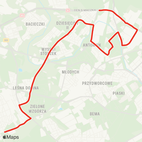 Białostocka Komunikacja Miejska  map