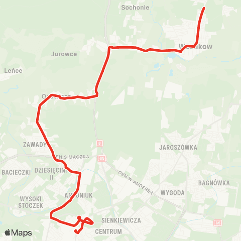 Białostocka Komunikacja Miejska  map