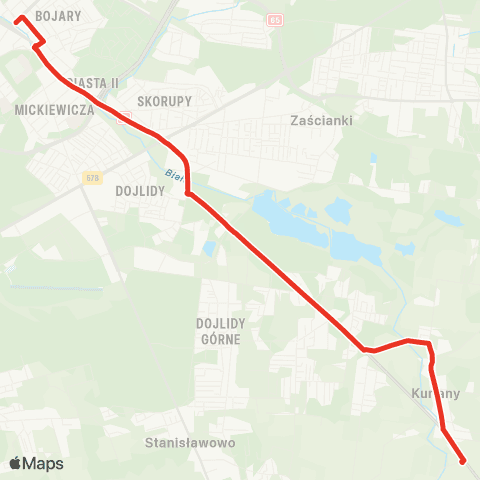 Białostocka Komunikacja Miejska  map