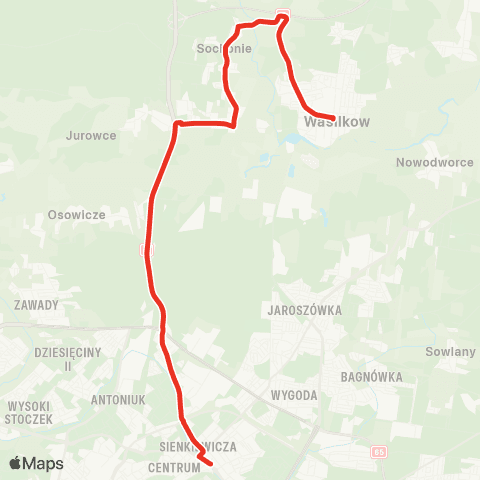 Białostocka Komunikacja Miejska  map