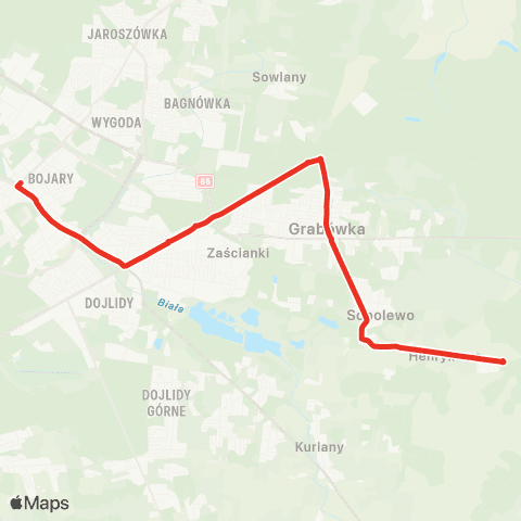 Białostocka Komunikacja Miejska  map