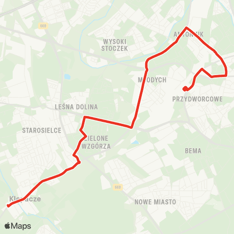 Białostocka Komunikacja Miejska  map