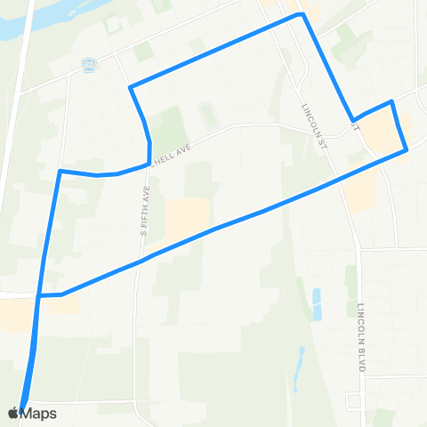 Butte Regional Transit Oro Dam map