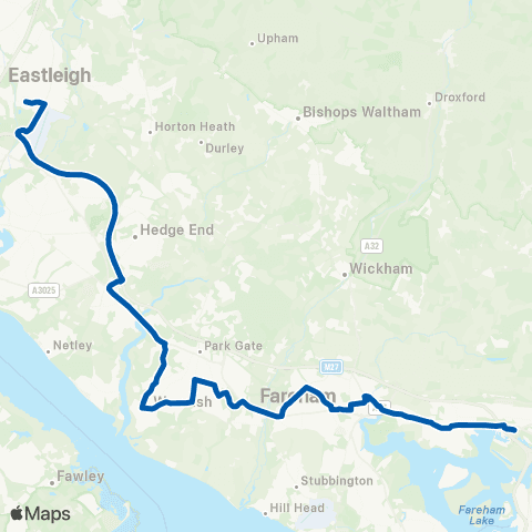 Bluestar School Routes Barton Peveril Coll - Tesco / sch stop map