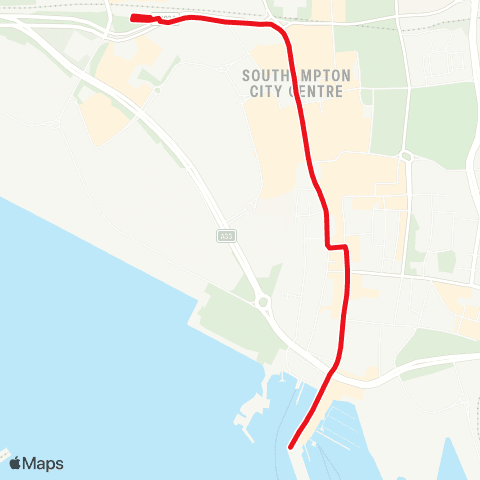 Bluestar Red Jet Terminal - Central Station map