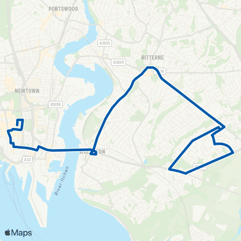 Bluestar Ivy Dene - Vincent's Walk map
