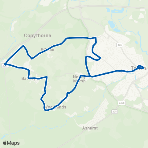 Bluestar St Theresas Church - St Theresas Church map