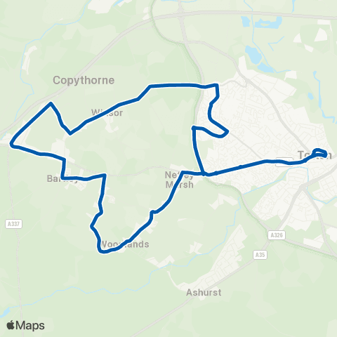 Bluestar St Theresas Church - St Theresas Church map