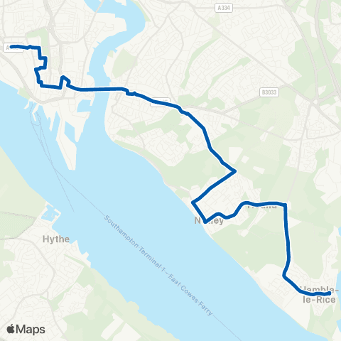 Bluestar The Square - Central Station map