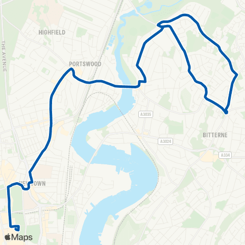 Bluestar Hop Inn - Vincent's Walk map