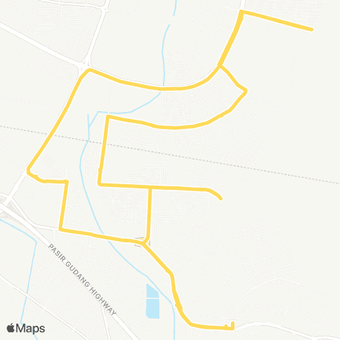 BAS.MY Johor Bahru Term Masai Ppr Seri Alam - Term Masai map