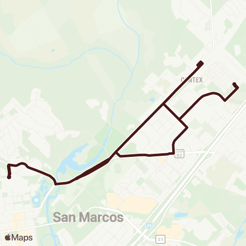 Bobcat Shuttle Mill / Post map
