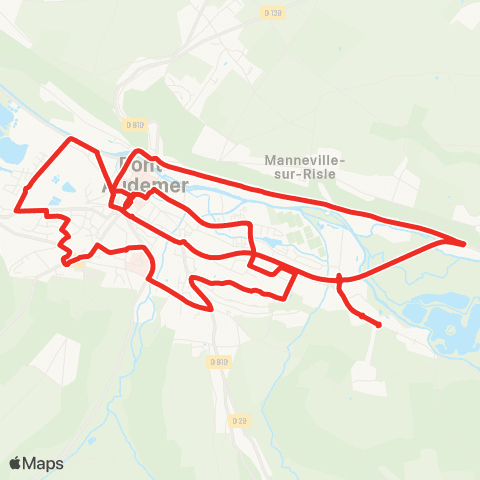 Le Bus - Pont-Audemer Le Bus de Pont-Audemer  map