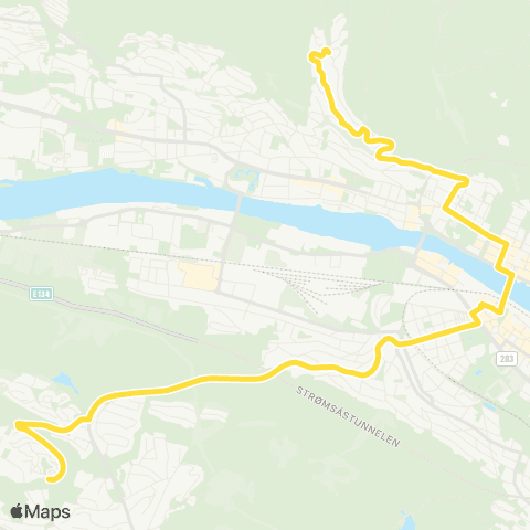 Brakar Underlia - Tolerud map