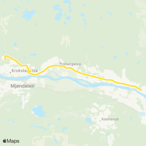 Brakar Mjøndalen - Drammen - Eiker Vgs map