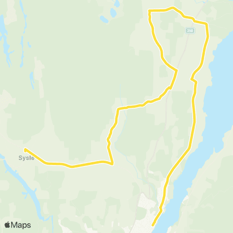 Brakar Lokalruter Drolsum map