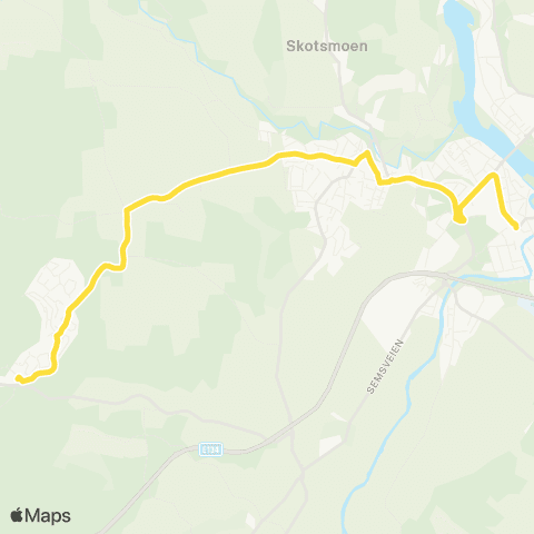 Brakar Hokksund - Ormåsen map