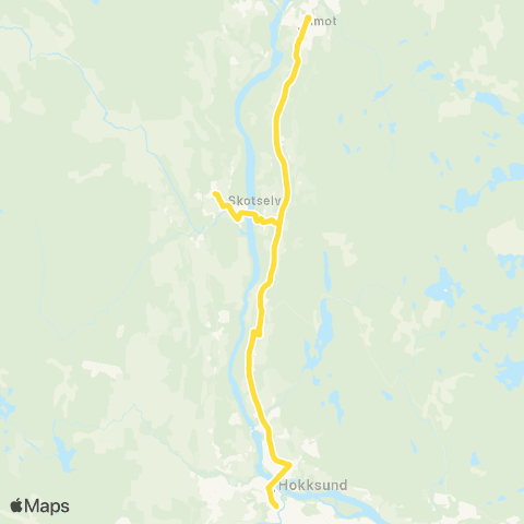 Brakar Skotselv - Åmot - Hokksund map