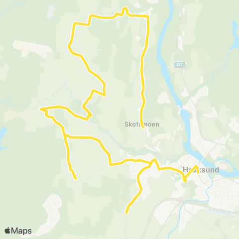 Brakar Hokksund - Skotselv map