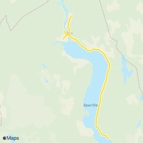 Brakar Nes-Hengslet-Rinna map