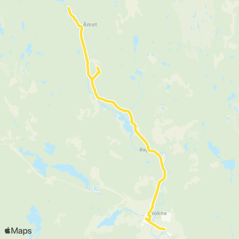 Brakar Sokna-Strømsoddbygda map