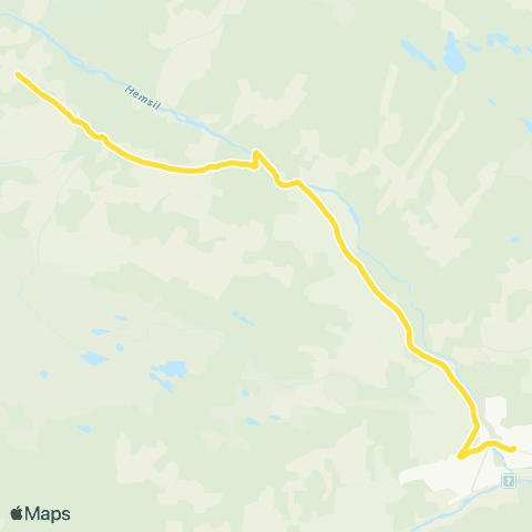 Brakar Gol - Grønlio map