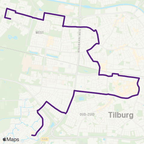 Bravo De Blaak via CS - West-Paletplein map