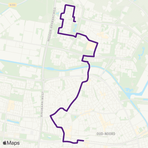 Bravo Centraal Station - Noord-Stokhasselt map