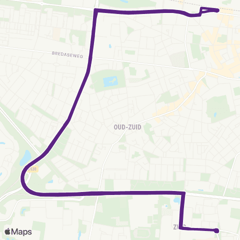 Bravo Centraal Station - Stappegoor map