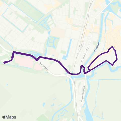 Bravo P+R Deutersestraat - Centrum v.v. map