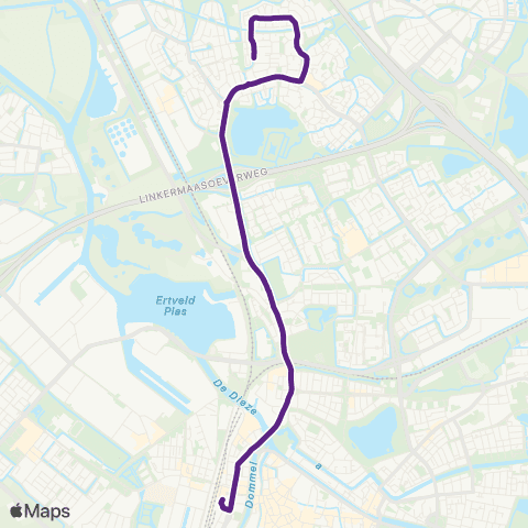 Bravo Maaspoort - CS map