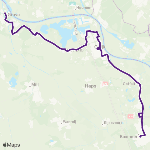 Bravo Grave - Boxmeer map